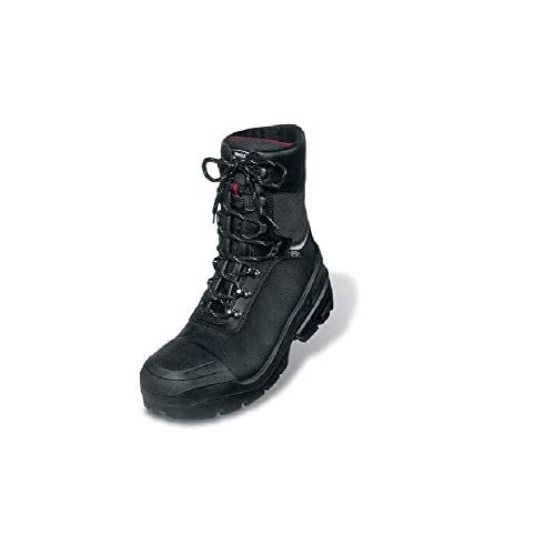 Uvex Quatro Pro Arbeitsschuhe - Sicherheitsstiefel S3 CI SRC - Schwarz, Größe:41