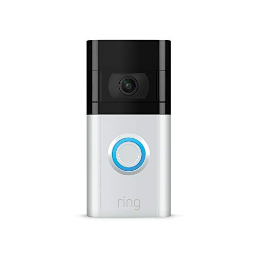 Ring Video Doorbell 3 von Amazon | HD-Video (1080p), verbesserte Bewegungserfassung | Mit 30-tägigem Testzeitraum für Ring Protect