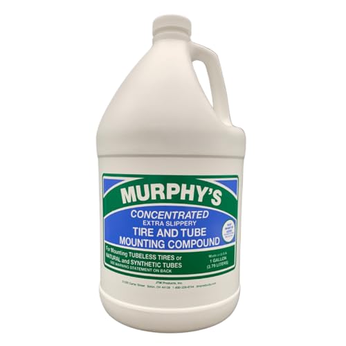 JTM Products JTMF10050 1 gal Murphys Ready to Use Blue Concentrated Extra Slippery Tire & Tube Mounting Compound Jug