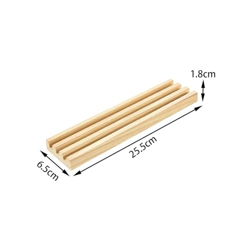 Set de dominós de madera, accesorio decorativo, sin base miniatura 3