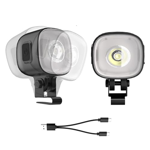 COSOOS Original 2 Rechargeable Headlights for Shoe Charms, Flashlight Attachment for Shoe Light Kids Boy Girl Men Women Sandal, Clip on Clog Headlamp Shoe Accessory Decoration Charm for Shoe