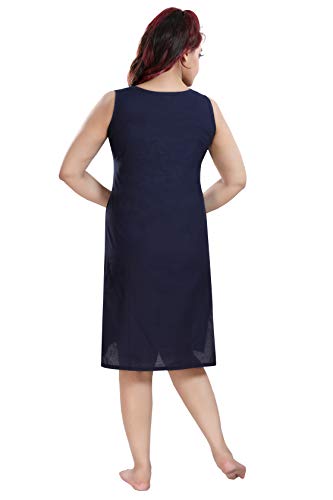 Image of Cotton Rich Camisole Slip for Women | Long Kurti Slip /Suit Slip /Camisole Slip Knee Length Inner(Long Inner)