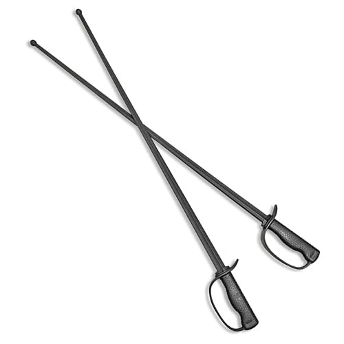 2 high-Toughness Polypropylene European-Style Training Practice Cosplay 38.5inch Long Sword
