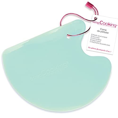 ScrapCooking - Corne de Pâtisserie - Pour Racler & Couper vos Pâtes à Pain, Pâtisserie, Pizza -...