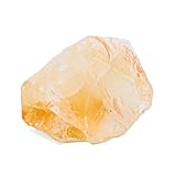 Bivea | Pierre Citrine brute qualité A | Taille : 3 à 5 cm | Lithothérapie et chakras