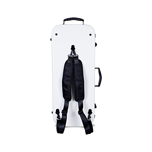 image for Crossrock CRF1000DVWT Fiberglass Double Violin Case For Two 4/4 Full S