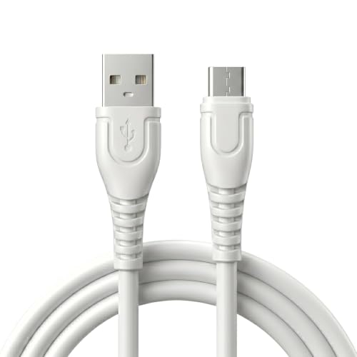 Image of USB to C Fast Charge Cable for OnePluz OnePluz Nord CE 3 Lite - White 100 cm, 80W, Multi-Device Charging Cable, Efficient Charging Cable, Everyday Charging