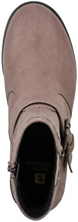 WHITE MOUNTAIN Shoes Women's Rufus Boot, Sand/Fabric, 6 M | Image 4