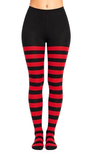 Medias de rayas para disfraces de Halloween y Navidad Simply Joshimo