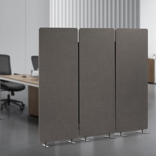 3-teiliger Raumteiler 183x168cm - Akustiktrennwand Für Büro & Zuhause