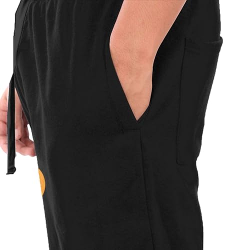 HODL Bitcoin Men's Sweatpants Basic Jogger Trunks - Image 3