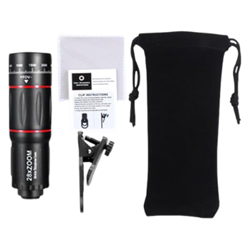 Lente de cámara para teléfono celular, lente de fotografía móvil, accesorio de zoom externo, accesorio de cámara inteligente, lente de teléfono que mejora conciertos, eventos deportivos, capturas