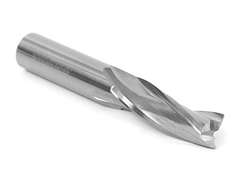Image of YONICO Upcut Router Bits Spiral 3 Flute Solid Carbide CNC Slow Helix End Mill 3 /8-Inch Dia. 3 /8-Inch Shank 35350-SC
