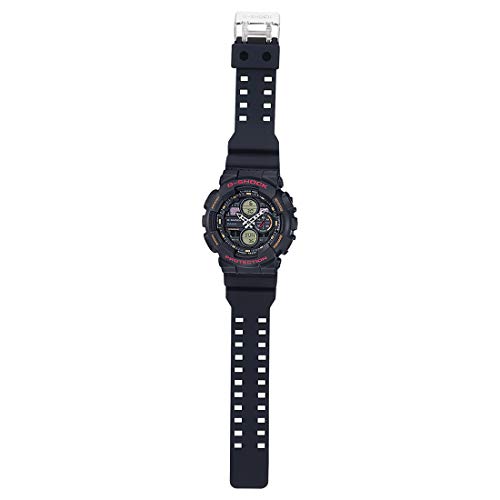 Casio G-Shock Analog-Digital Black Dial Men's Watch GA-140-1A4DR(G976) - Image 5