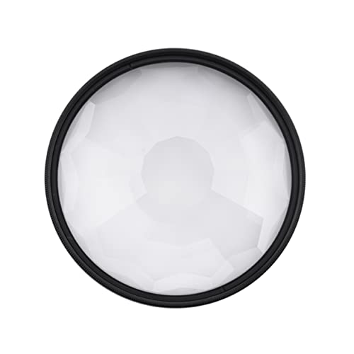 Tofficu 77mm Camera Prisms Kaleidoscope Lens Filters Unique Design for Film Wedding and Night Photography