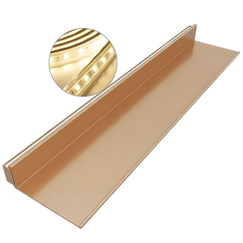 Étagère murale lumineuse avec éclairage LED intégré pour une déco moderne