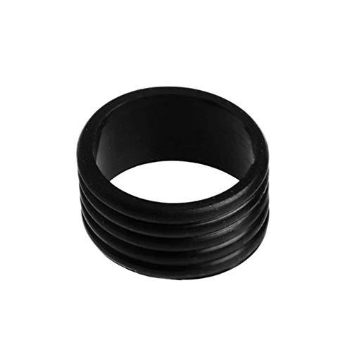 Jorzer Tennisschläger Fix Ringe Gummigriff Bands Übergriffen Protector Für Squash Schläger Black 2 stücke - Image 8