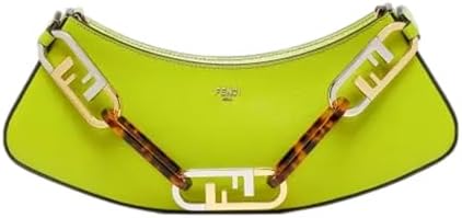 FENDI O’Lock Swing Wasabi Green Calf Leather Small Hobo Shoulder ...