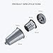 BRBHOM Pack of 3 Reusable Capsules Pods Coffee Filters Replacement Compatiable for 1.0 Brewers Universal Fit B30 B40 B50 B60 B70 Series