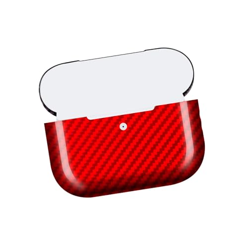Coque carbone pour écouteurs sans fil légère fine avec grip de protection anti-choc