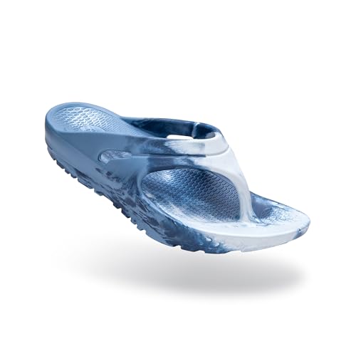 Image of Oka Unisex Recovery Flip Flops | Arch Support Cushioned Sandal | Lightweight Sustainable | Made in the USA