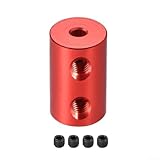 Wellenkupplung, 2 mm, 3,17 mm, 3 mm, 5 mm, 6 mm, Motoranschlusshülse für mechanisches Getriebe, 45# Stahl, 20 mm Länge, 12 mm Durchmesser, inklusive (3,17–3,17)