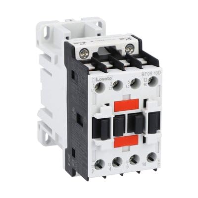 Lovato BF09 protecteur puissance 48V CC contacteur tripolaire haute durabilité mécanique