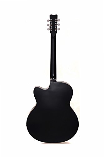 Image of Givson Venus Special, 6-Strings, Acoustic guitar , Right-Handed, Black Matt, With Guitar Cover /Bag