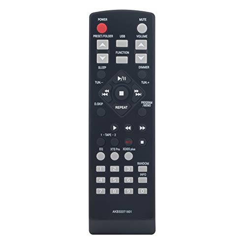Microcomponentes, Electronics AKB32371601 - Mando a distancia para LG Home Audio Mini Hi-Fi System MCD112B MCD112-A1U MCD112 MCS112F MCD212B