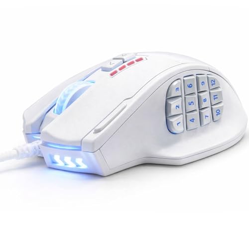 Amazon | RED SAMURAI ゲーミングマウス 有線 マウス 16400dpi 1000Hz