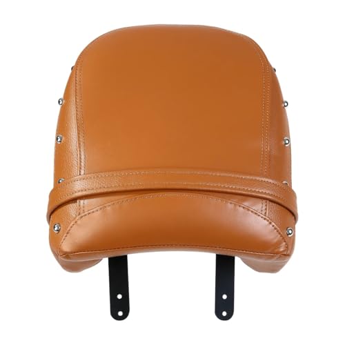 Asiento trasero de cuero para moto Indian Chief que quita el dolor lumbar 6