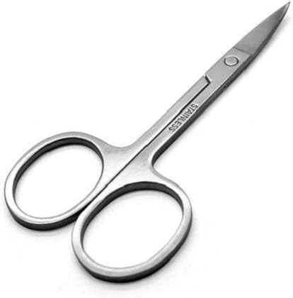 Tifurko Multi-purpose stainless steel small beauty cutting salon barber scissors for facial hair, eyebrow, and eyelash scissors (Pack of 1)-image-31