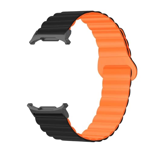 [XGYOMVB] Galaxy Watch Ultra 47mm �V���R���o���h�M���b�v�Ȃ��X�|�[�c�N�C�b�N�t�B�b�g�u���X���b�g 7Ultra �p�X�g���b�v(Black orange-B)