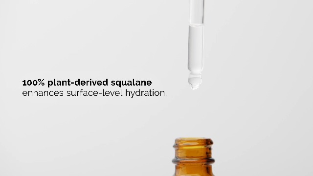 The Ordinary 100% Plant-Derived Squalane, for Skin and Hair, Lightweight Hydration, and Moisture Barrier Support, 1 Fl Oz