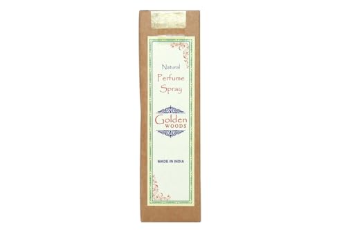 Image of Himalayan Breeze Natural Spray Perfume Golden Wood - Long-Lasting, Skin-Friendly Unisex Fragrance, Pack of 3 (30ml Each)
