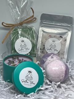 Gift Set, 5 Pieces (Coastal Amber Breeze, Eucalyptus Spearmint Rose Retreat, Spa Tonic, and Rose Garden)
