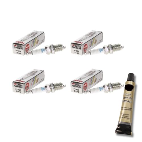 4 candele di NGK (set incluso) LASER PLATINUM