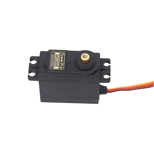 Image of Metal Gear Servo Motor MG995-180º with Arm Horn for RC Helicopter Car Boat Robot