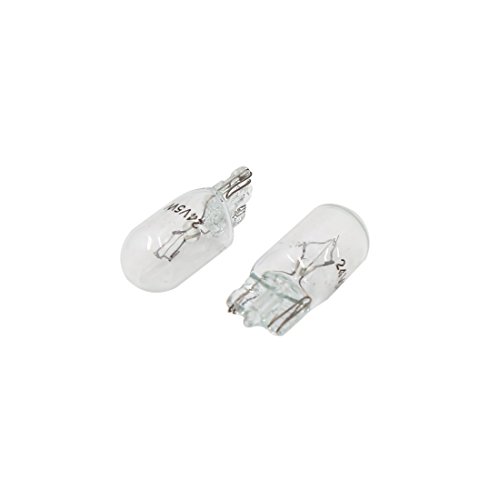 20 unidades Bombilla LED T10 24V 5W Amarillo uxcell miniatura 2