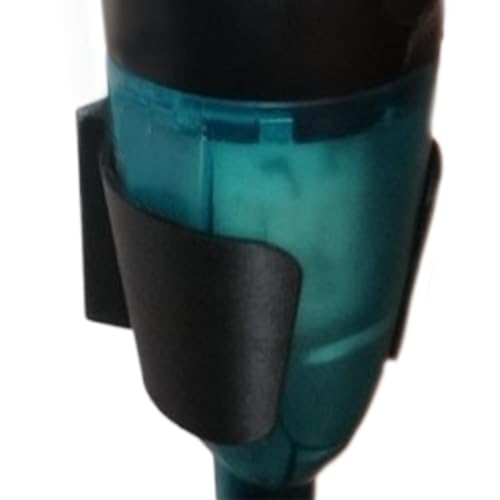 Soporte de pared – Soporte de herramientas de 4 pulgadas | Colgador de vacío ABS – Soporte de pared ABS duradero para fregona de escoba al vacío y herramientas de limpieza, ahorra espacio en el