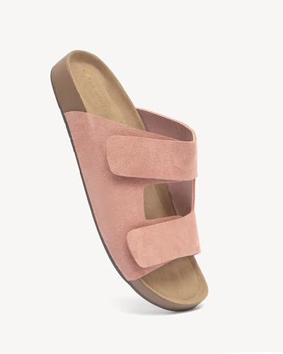 Women's Flat Sandals Casual Slippers, Adjustable Straps Comfortable Summer Slides for Walking & Neutral Wear2