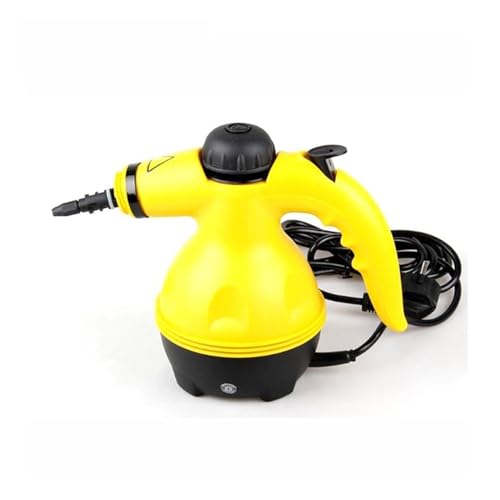 Limpiador a vapor, Limpiador de manual multiusos de alta temperatura con 9 piezas, accesorios for quitar manchas, alfombras, cortinas, asientos de coche