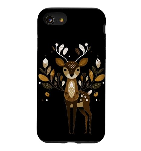 �q���ƐX�̃X�^�C�����D�Ƃ̂��߂̃n�b�s�[�V�J�̃R�X�`���[�� �X�}�z�P�[�X iPhone SE (2020) / 7 / 8 �p