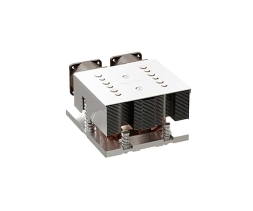 Image of Dynatron J23 Aluminum Base with Copper Heat Spreader 2U CPU Heatsink and Blower for AMD Socket SP7