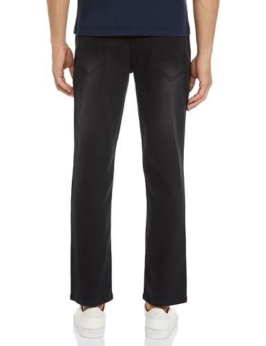 Image of INKD Men's Classic Regular Fit Jeans with 5 Pocket Styling | Mid- Rise | Soft & Stretchable | Men's Bottomwear (Available in Plus Sizes)