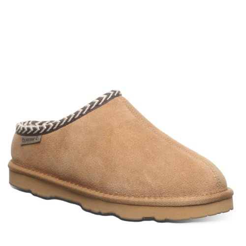 BEARPAW Women's Tabitha Slipper Iced Coffee Size 8 | Comfortable & Lightweight Slipper | Indoor & Outdoor Shoe for Women