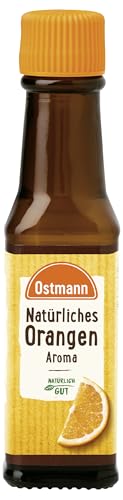 Ostmann Gewürze - natürliches Orangenaroma | Zum Verfeinern von Gebäcken und Süßspeisen, für intensives Zitrusaroma | 100 % natürliche Zutaten | 20 ml im Fläschen