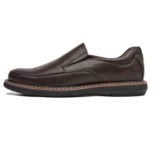 Men's Casual Loafers Slip On Dress Shoes Comfortable Leather Walking Shoes Lightweight Driving Moccasin Loafers3