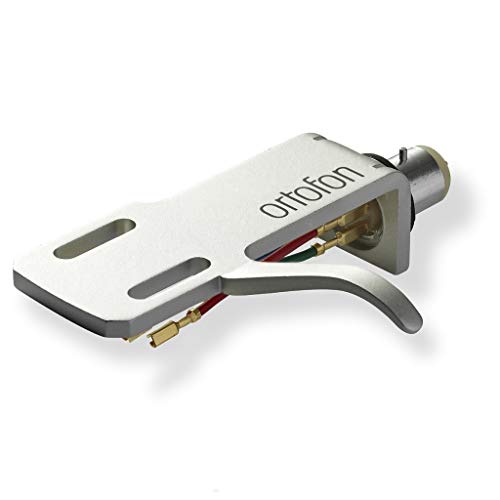 Silver Ortofon headshell with easy handling