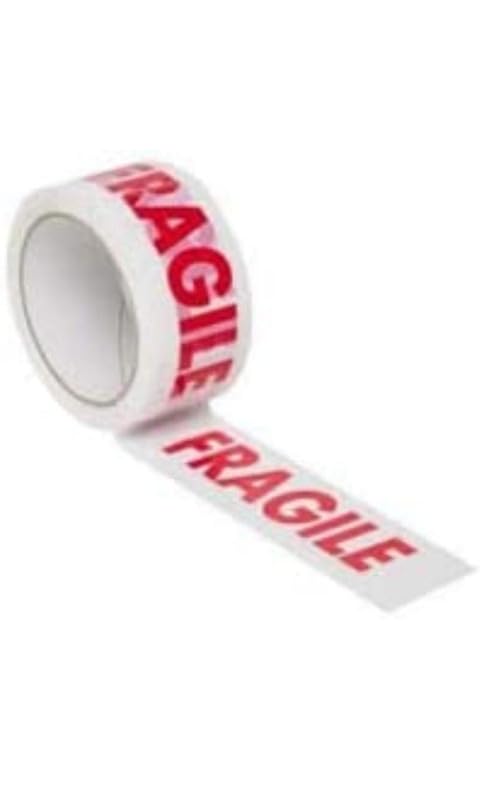 Wellkart Handle With Care | Fragile Printed | Self Adhesive Heavy Duty Tape Roll | Ideal For Packaging Box 42 Micron | 2 inch 48MM X 65 Metres Pack Of 12 (B0CW1JRM7K) Amazon Price History, Amazon Price Tracker